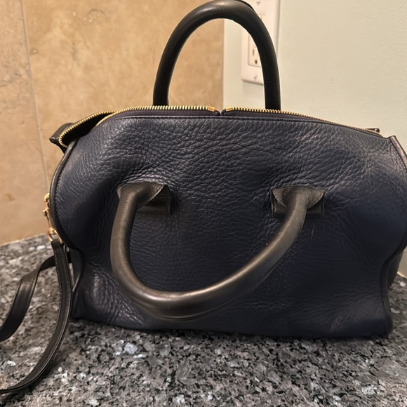 See by Chloe navy handbag. Good condition outside; well worn inside. See photos - Picture 3 of 8